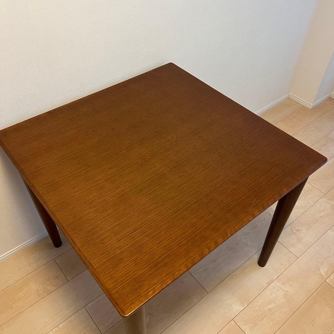 カリモク60 + ダイニングテーブル　800 2人用　ウォルナット