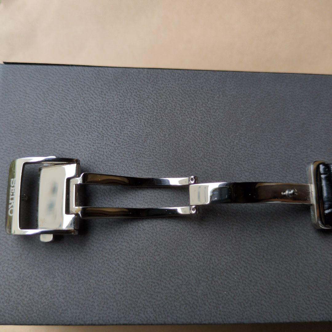 SEIKO プレザージュ ホワイト琺瑯ダイヤル 自動巻き