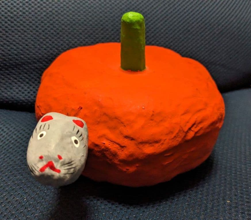 値下げ！【希少品】民芸品「唐茄子鼠」