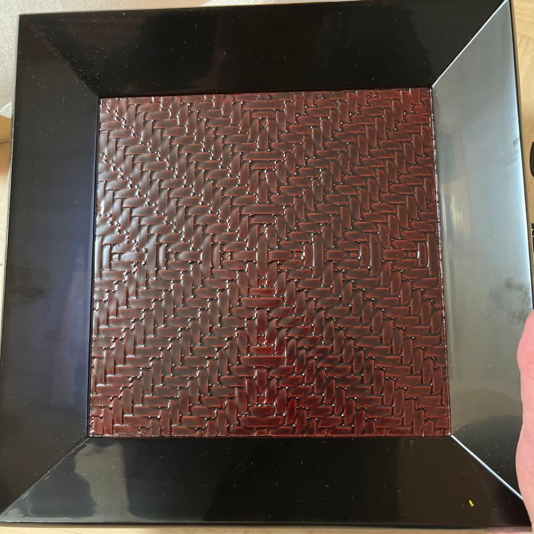 輪島塗　四方盆　勝雲作　※新品