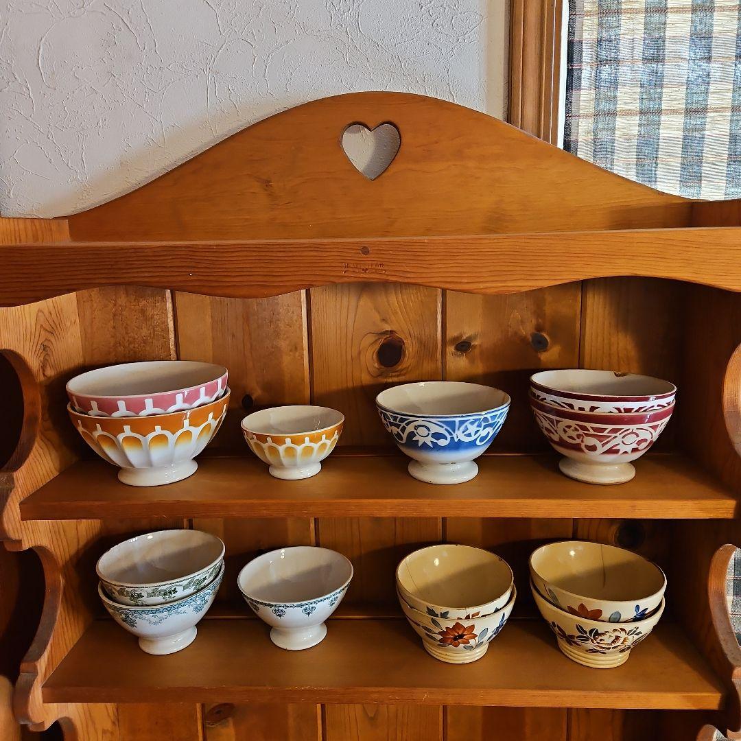 カフェオレボウル13点セット フランス蚤の市