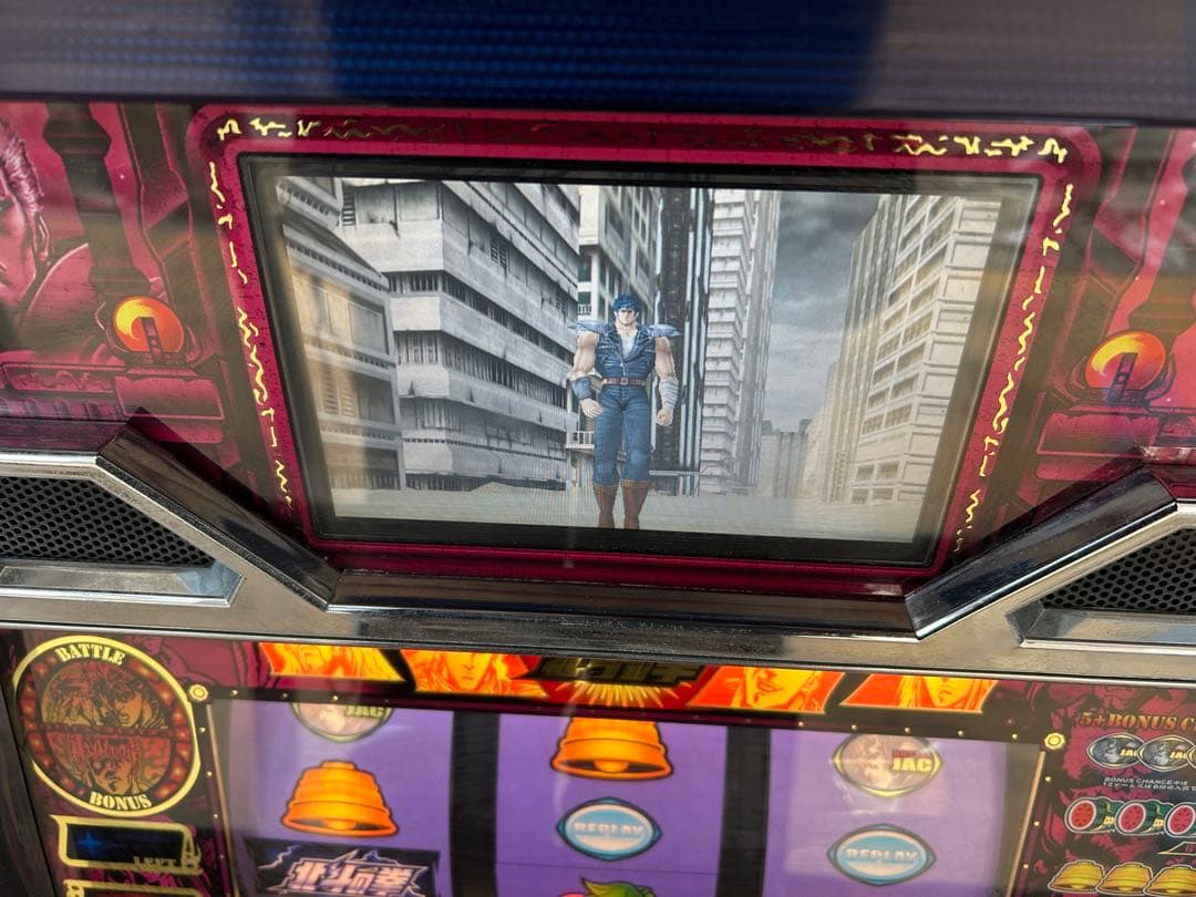 送料込み【北斗の拳　4号機】スロット実機 ユリアパネル　サミー