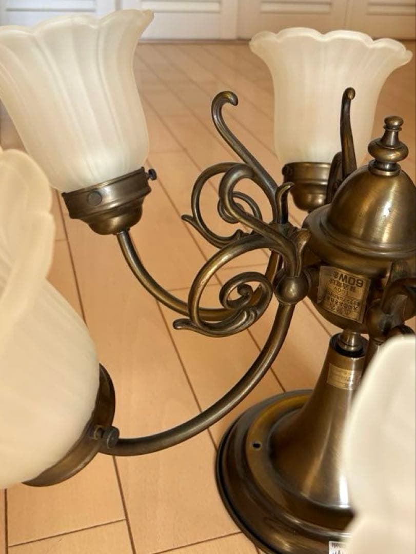 シャンデリア アンティーク￼山田照明シーリングライト天井照明6灯￼