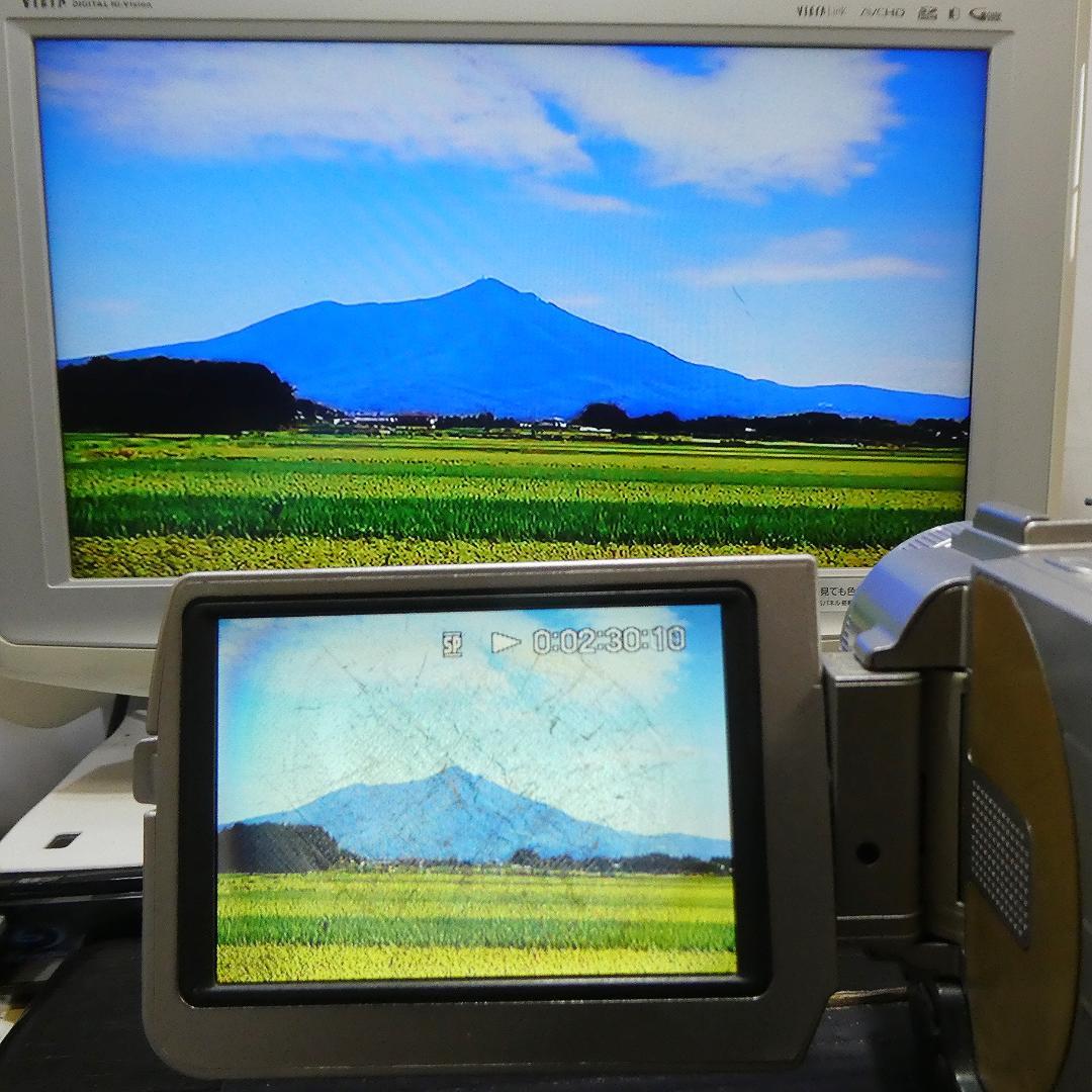 動作品ソニー DCR-TRV10 Mini DVビデオカメラDVDダビングに最適