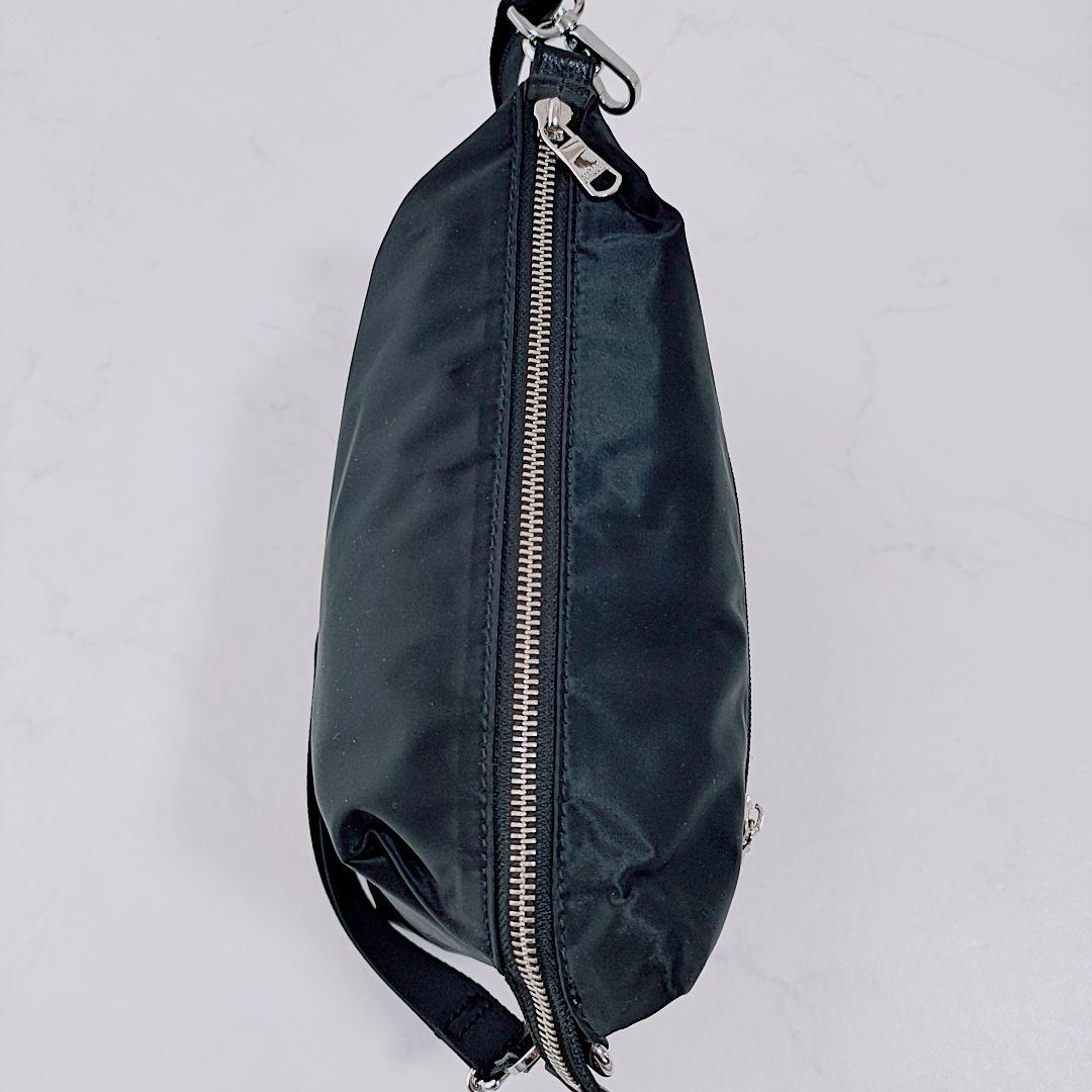 russet 保証書付 2WAY ショルダーバッグ クラウズナイロン ブラック