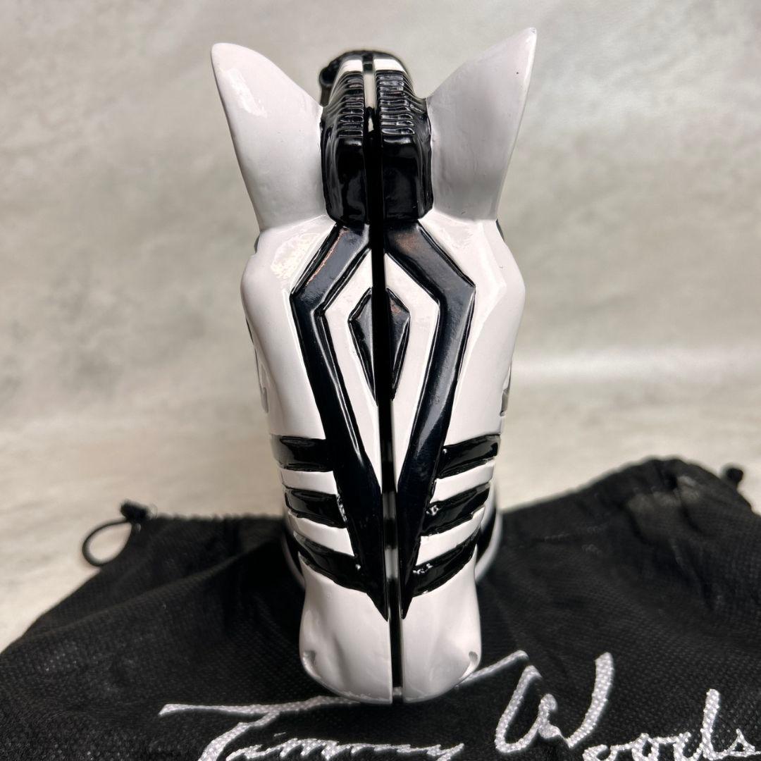 【極希少】TIMMY WOODS ゼブラ シマウマ 木製 ショルダーバッグ