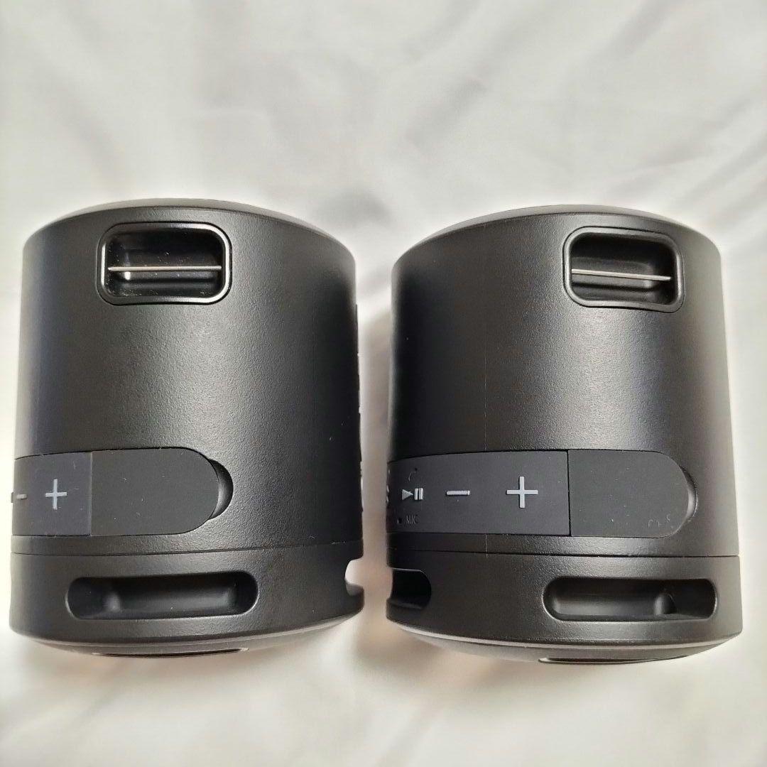 ソニー SONY スピーカー SRS-XB13 2個セット ブラック