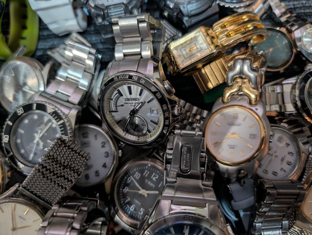 Mens腕時計 ジャンクまとめ売り SEIKO他