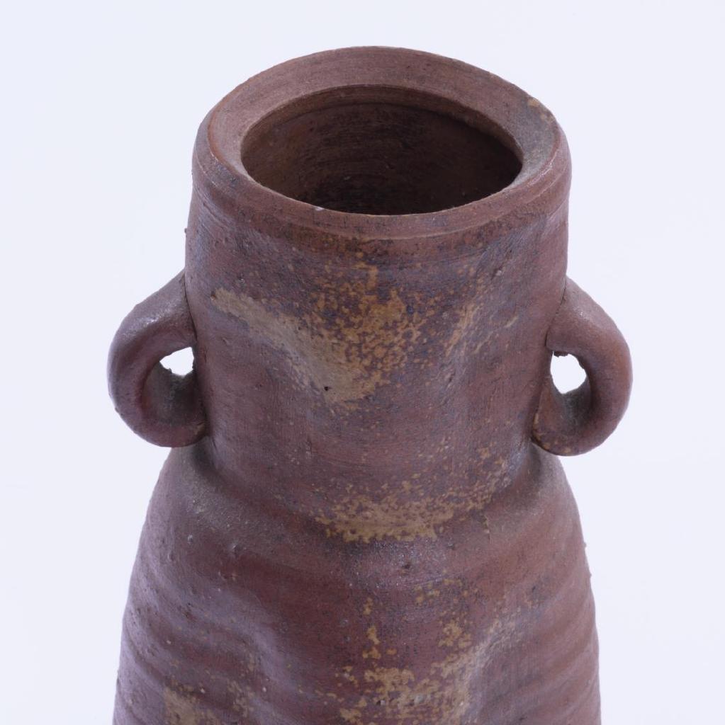 備前焼　アンティーク　花瓶　高さ約235mm　幅約95mm