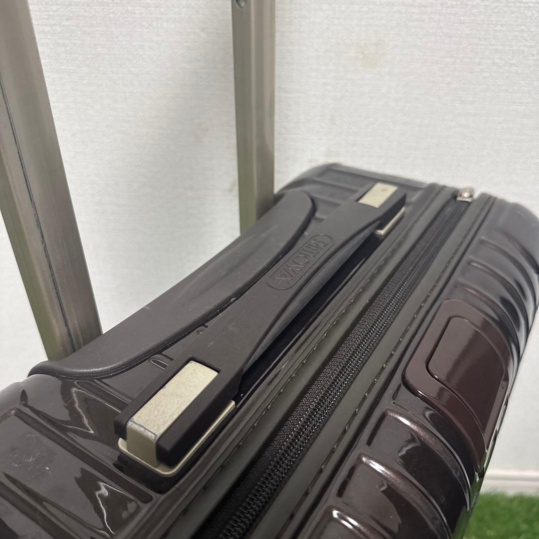 u*n様 RIMOWA ブラウン キャリーケース 機内持ち可能サイズ