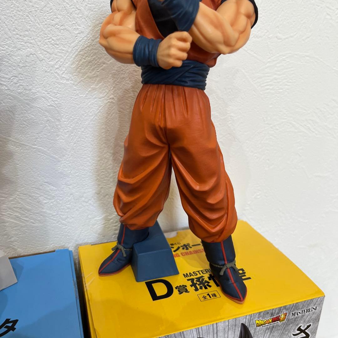 ドラゴンボール　一番くじ　フィギュア　孫悟空　ベジータ