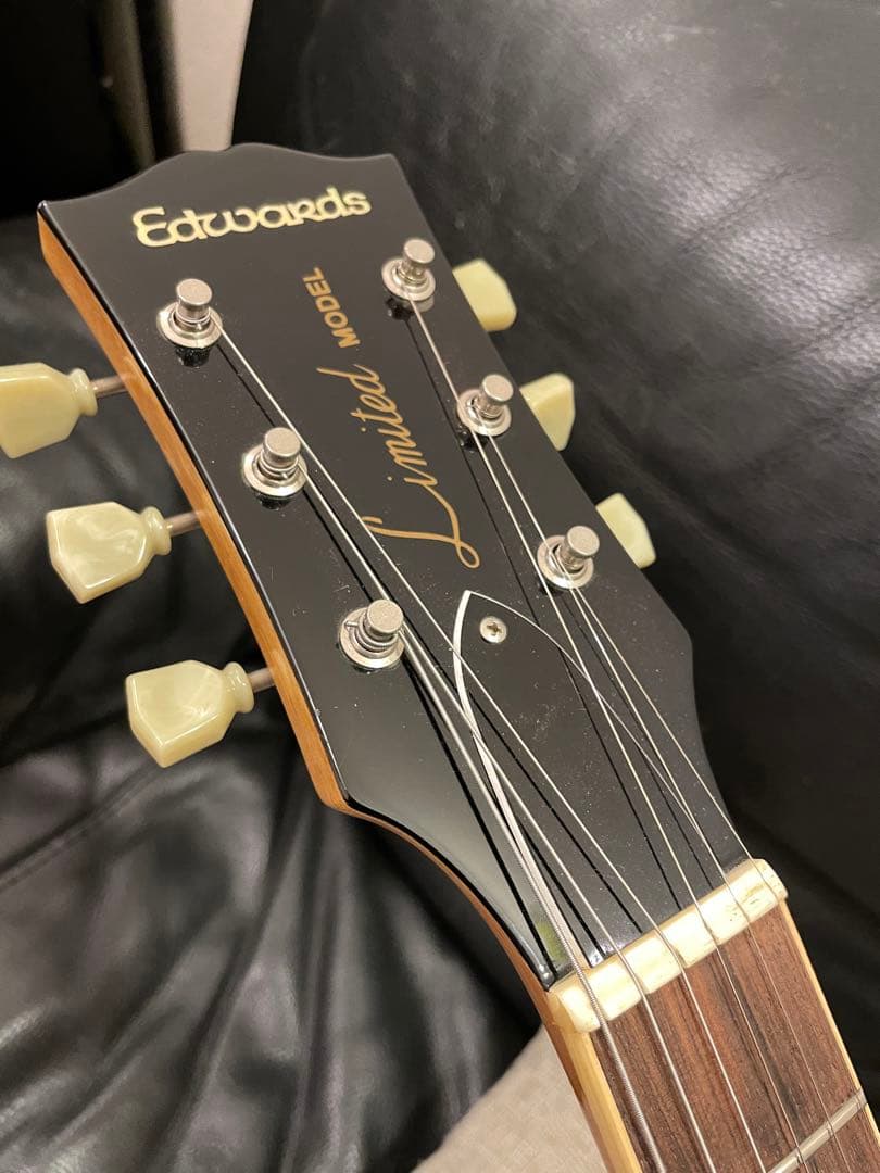 Edwards レスポールタイプ LINDY FRALIN搭載