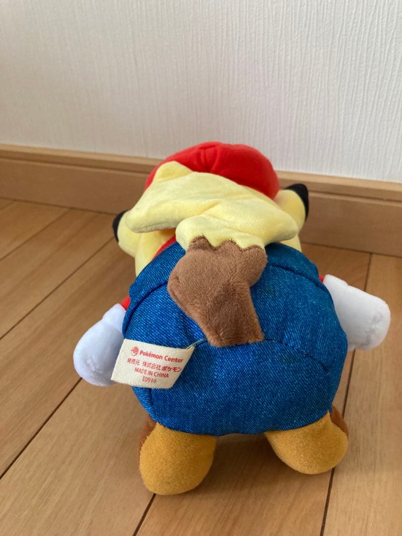 【マリオピカチュウ】 コラボ ぬいぐるみ　ポケモン