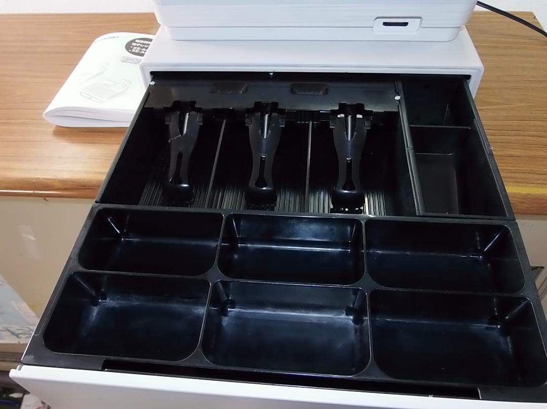 新品カバー 店名設定無料 SHARP XE-A417W レジスター 250508