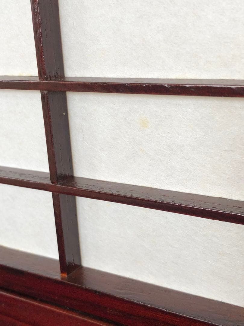 《レ》茶道具 圓能斎好写 吉野棚 組立式 靖斎 元箱 251118え3