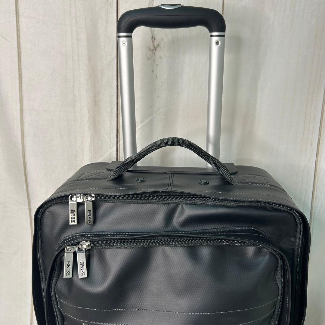 【美品✨】防水 BREE ブリー　スーツケース　キャリーケース機内持込サイズ