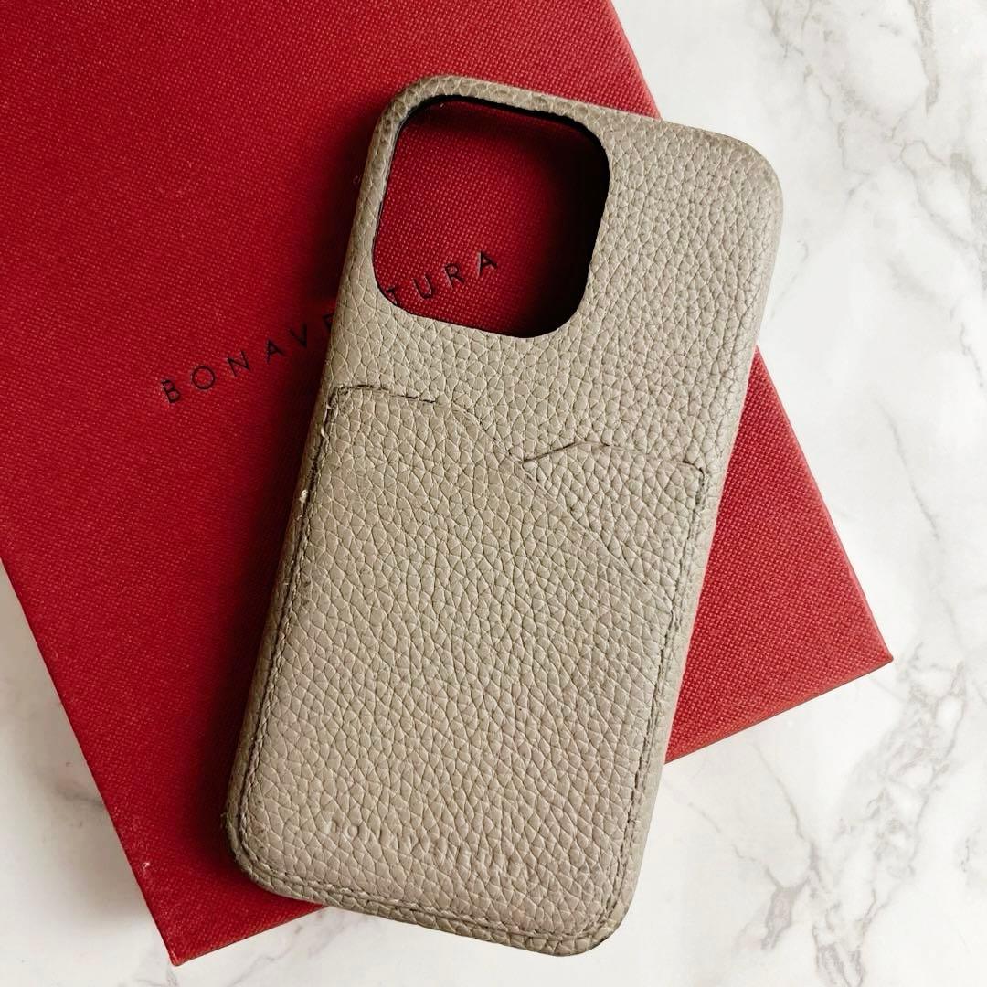 ① ボナベンチュラ　iPhone13Pro グレージュ