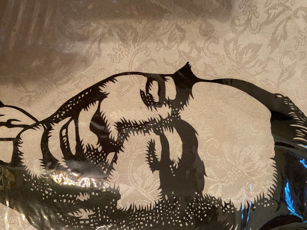 切絵細工周恩来   Zhou En-laiCollage workmanship