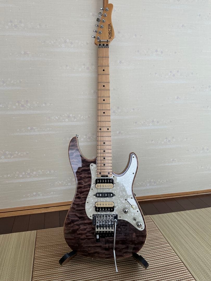 ギター SCHECTER SD-2-24(MOD:EVH,SEYMOUR DUNCAN)