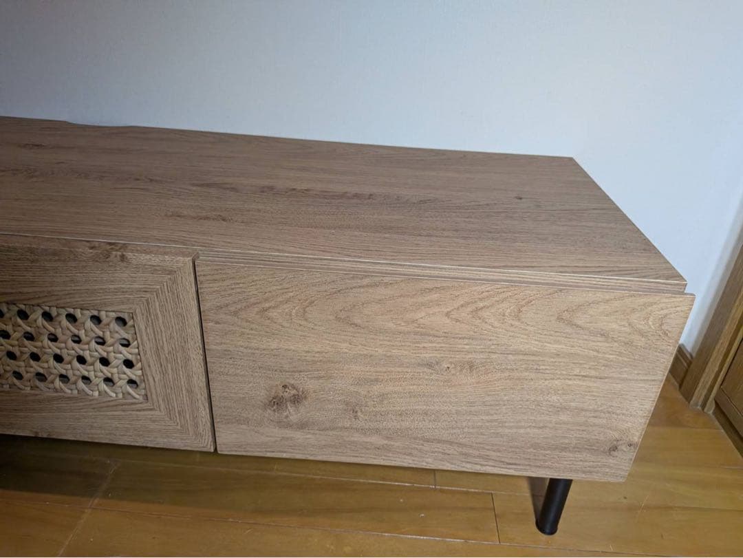 ■送料込■LOWYA ラタンローテレビボード テレビ台北欧風人気家具TV棚140