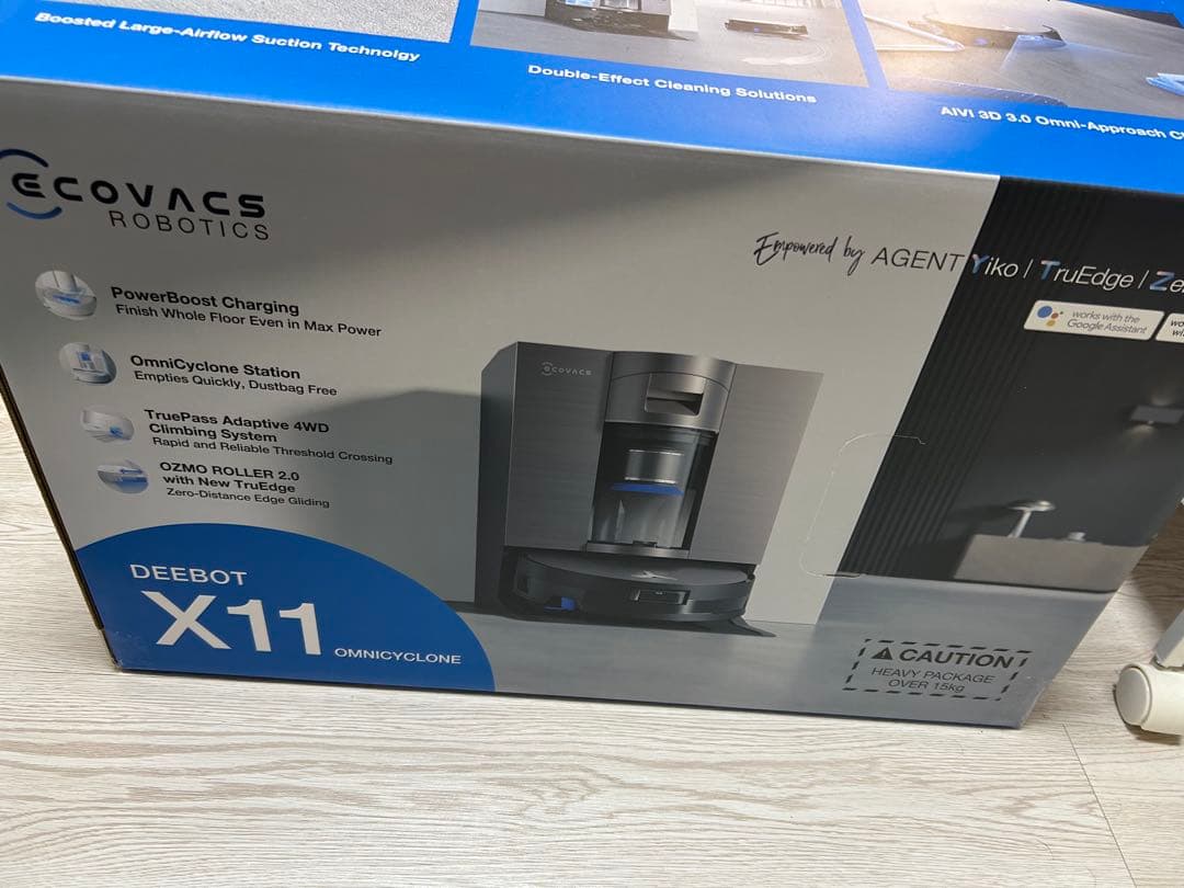 ECOVACS DEEBOT X11 OmniCyclone ロボット掃除機