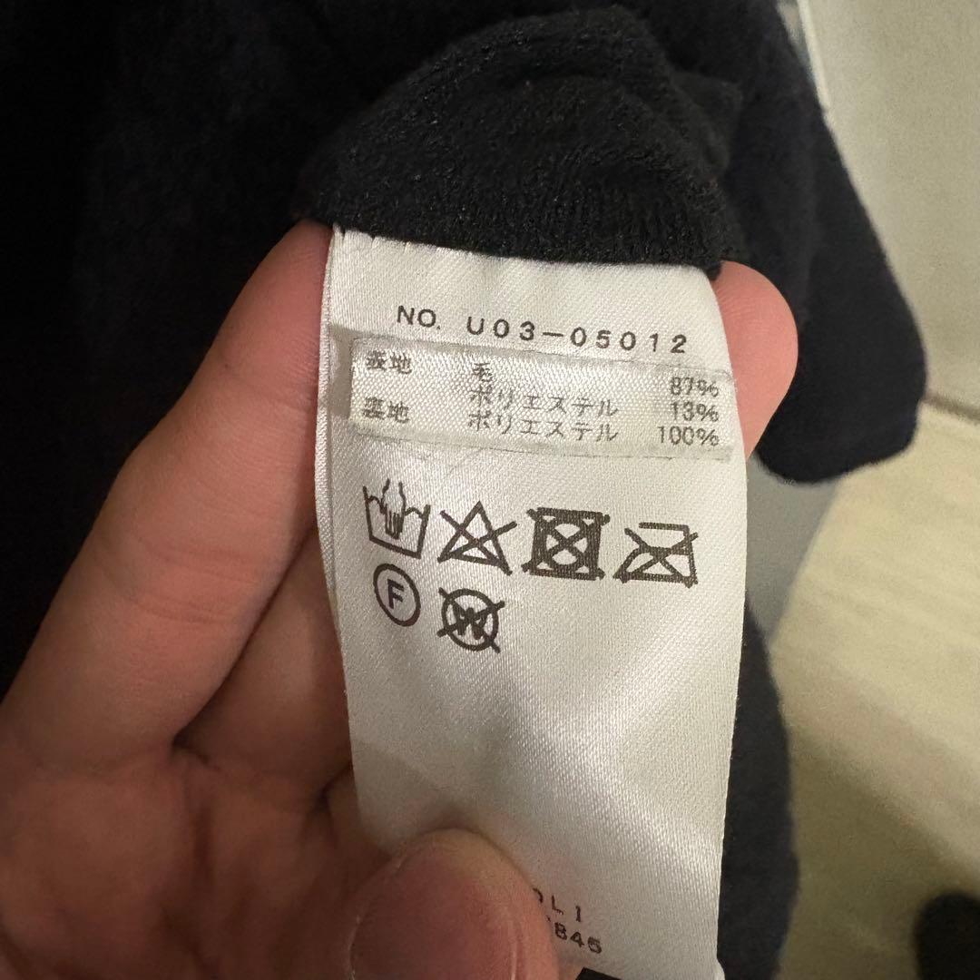 comoli 21AW ウールフリースジップアップジャケット 3