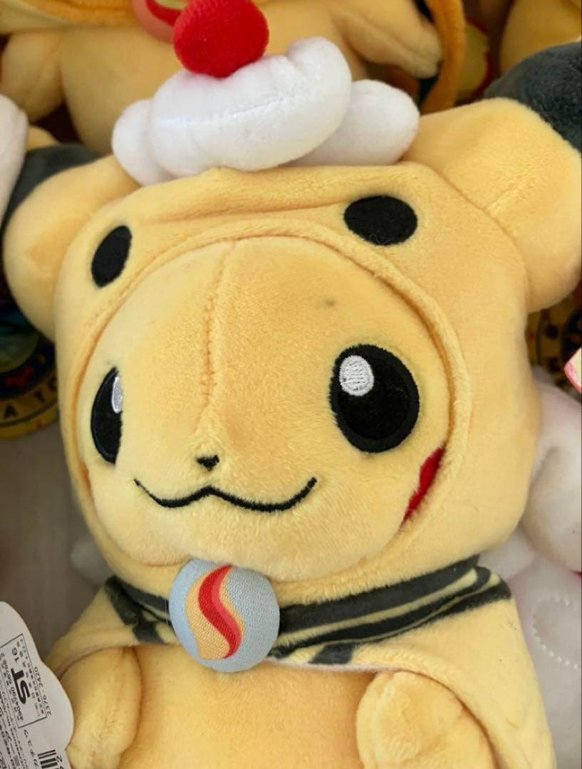 ポンチョを着たピカチュウ ぬいぐるみ　全てタグ付き