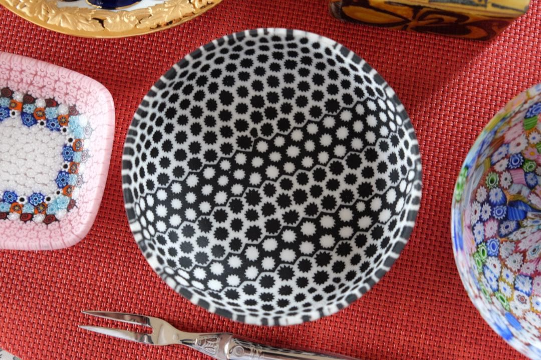 民藝ガラス 小鉢 プレート 皿 検索/舩木倭帆/黒木国昭/藤田喬平/ミルフィオリ