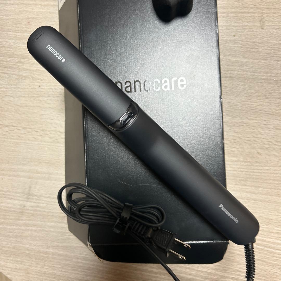 Panasonic ナノケア ストレートヘアアイロン ブラック