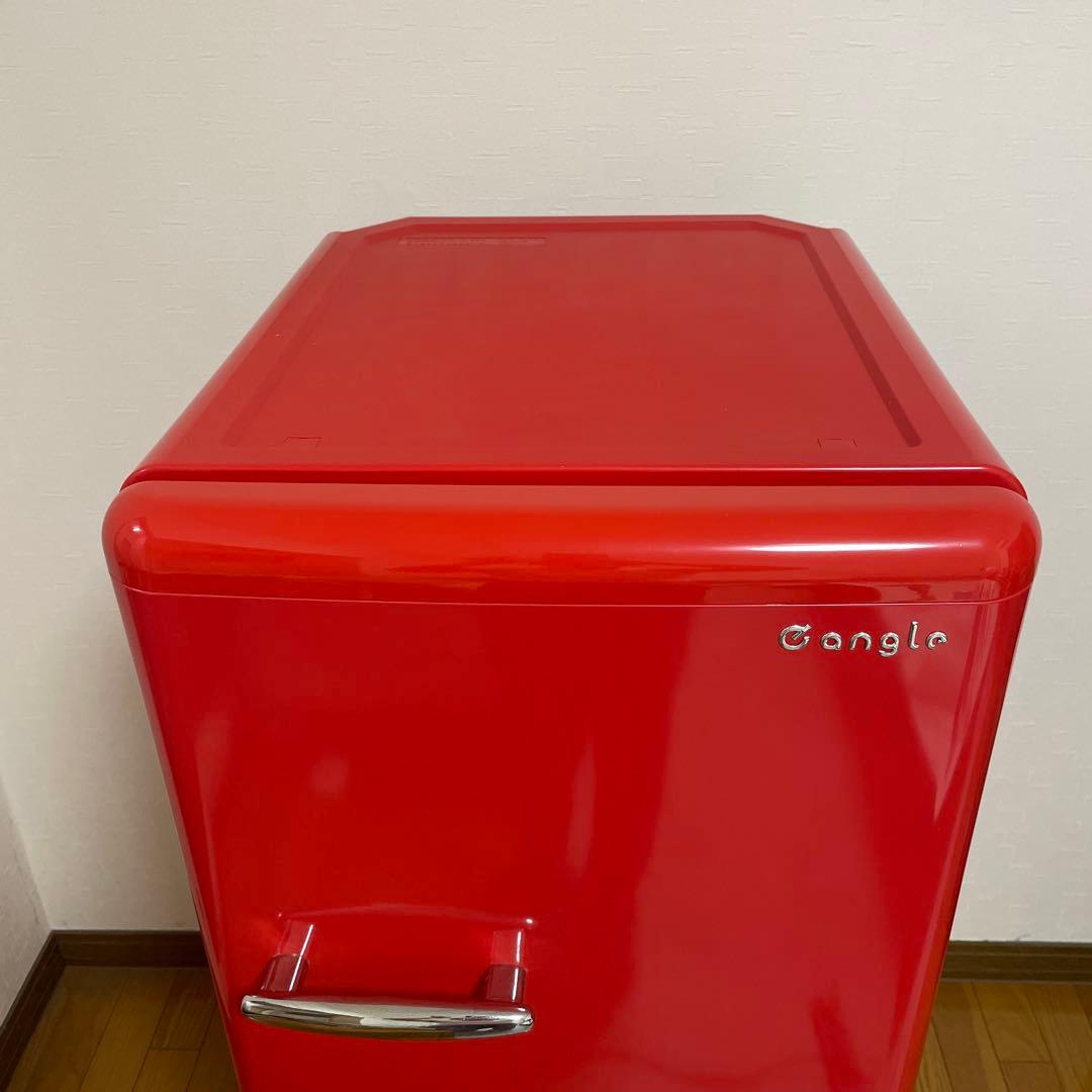 送料無料！レトロデザイン！eangle 2ドア 冷蔵庫