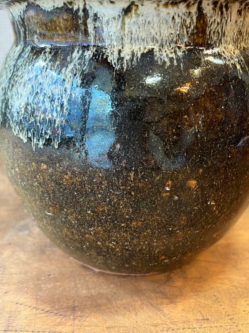 仙台 堤焼き　小壺　② 古民具　古雑貨　アンティーク