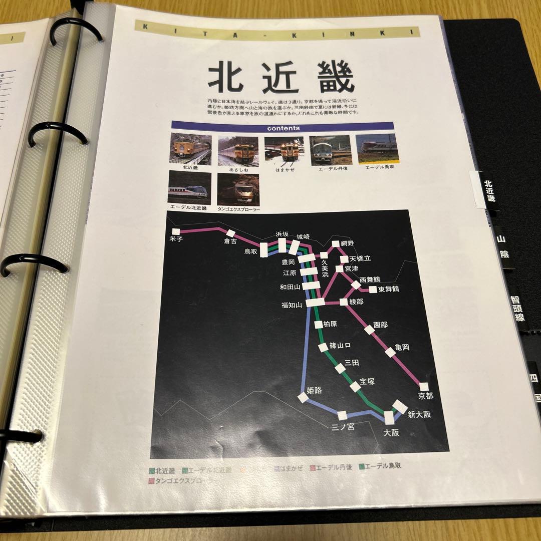 【非売品】特急列車編成表