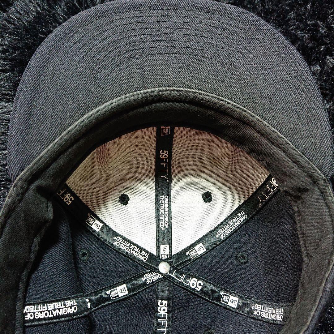 Supreme 59FIFTY ブラックキャップ 7 5/8 シュプリーム