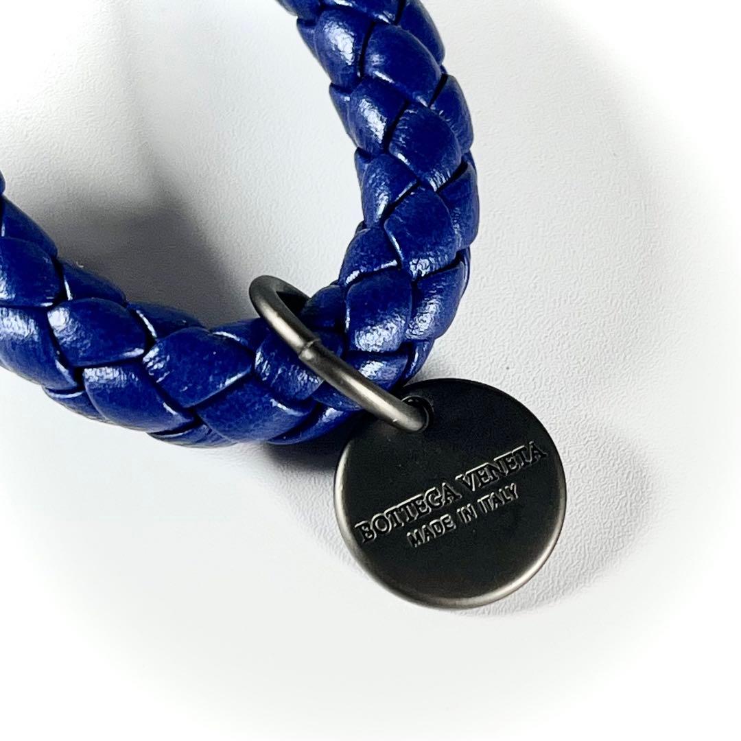 【極美品】BOTTEGA VENETA イントレチャート　キーリング　ストラップ