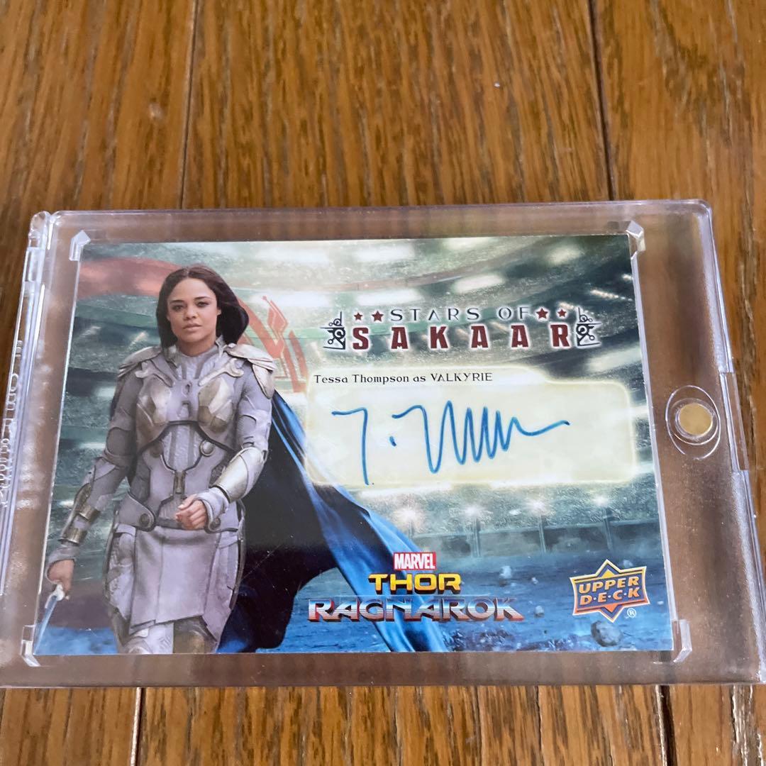 マーベル　サインカード