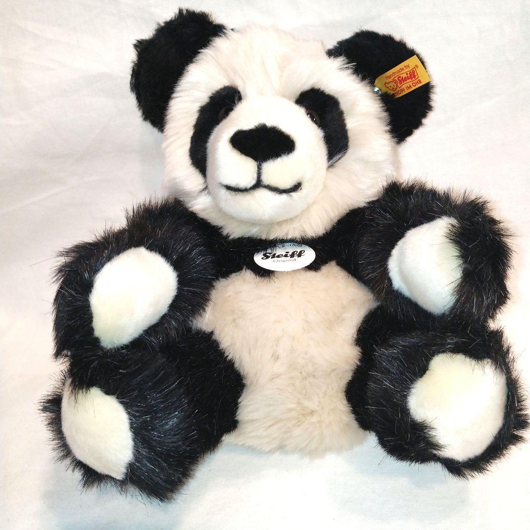 【新品】シュタイフ　カドリーフレンズ　パンダのマンシュリー　Steiff