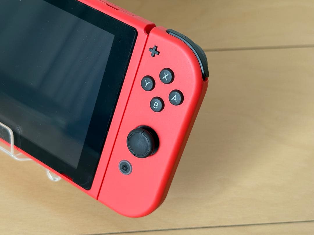 美品 ニンテンドー スイッチ マリオレッド×ブルー セット