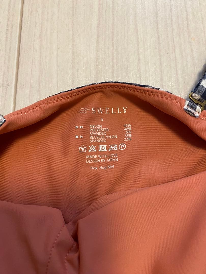 SWELLY BandeauOnepiece レトロチェック