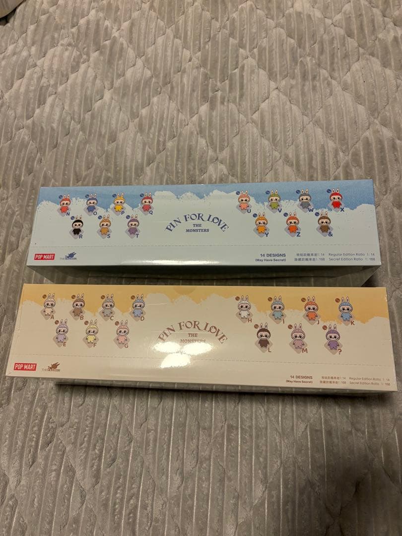 ラブブ PIN FOR LOVE アソートボックス(A-M)（N-Z）新品未使用