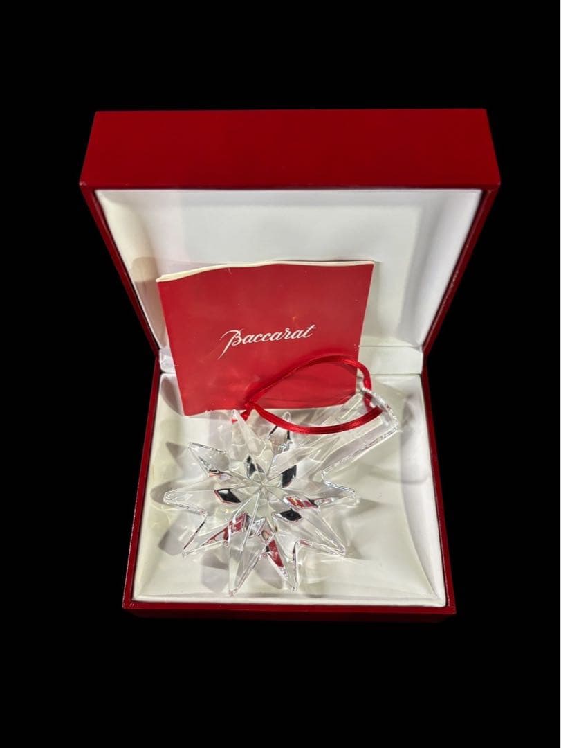 Baccarat クリスタルオーナメント