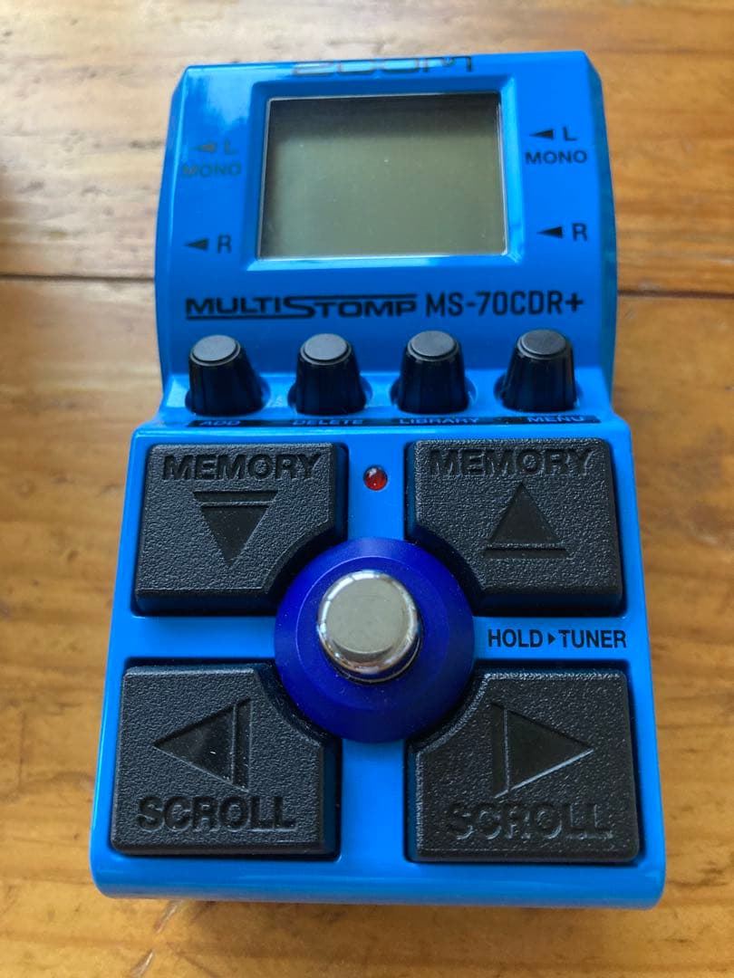 Zoom MS-70CDR+ ギターエフェクター