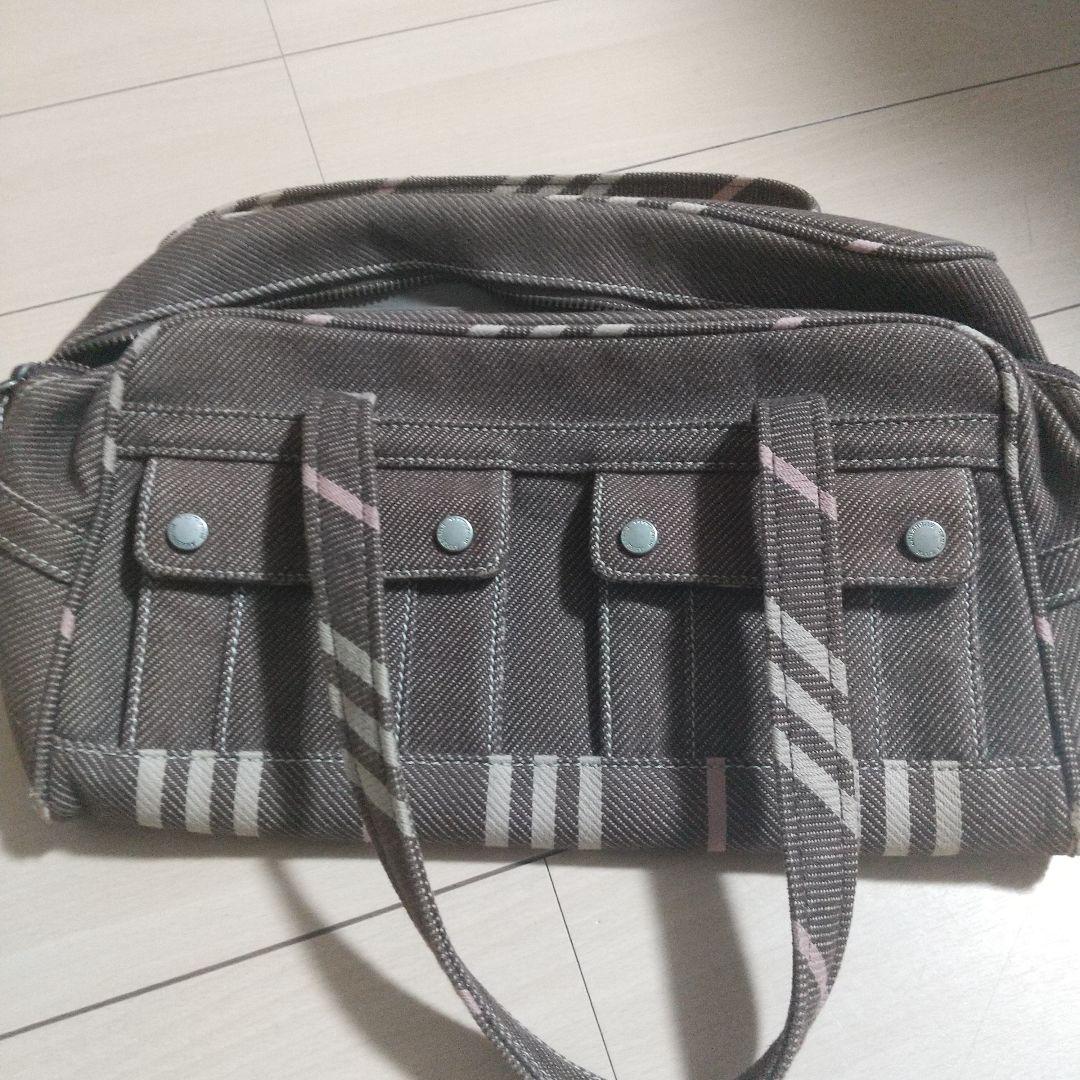 BURBERRY チェック柄 ハンドバッグ美品＋オマケ付き