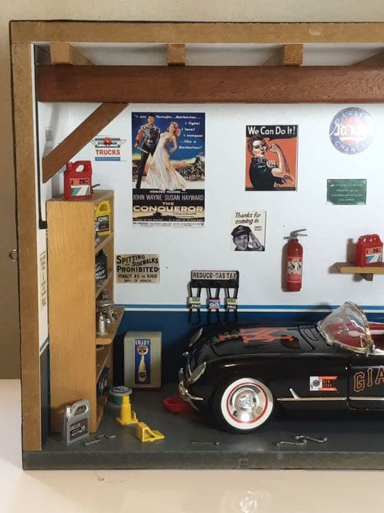 1954年NYジャイアンツ優勝記念コルベット&修理工場　美品