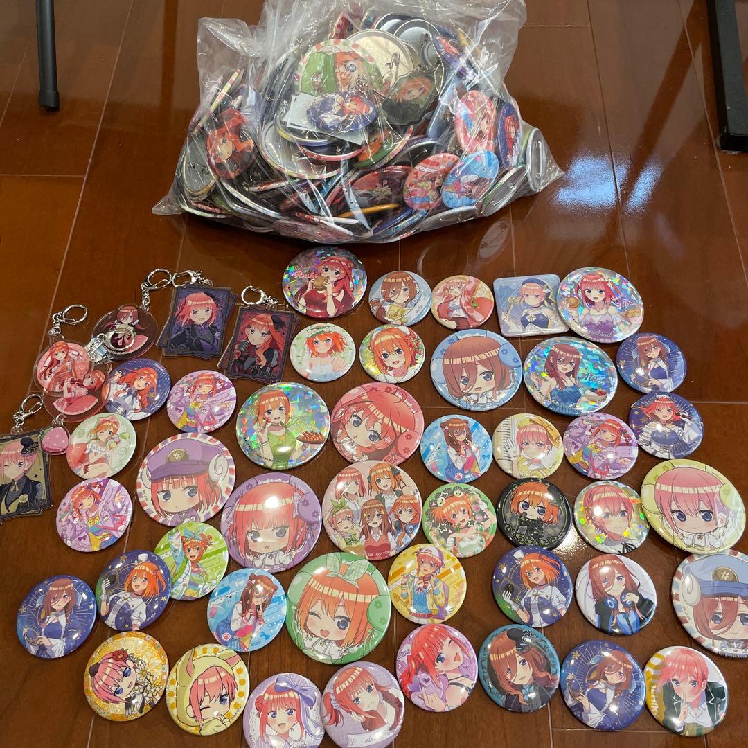 五等分の花嫁　缶バッチ　難あり