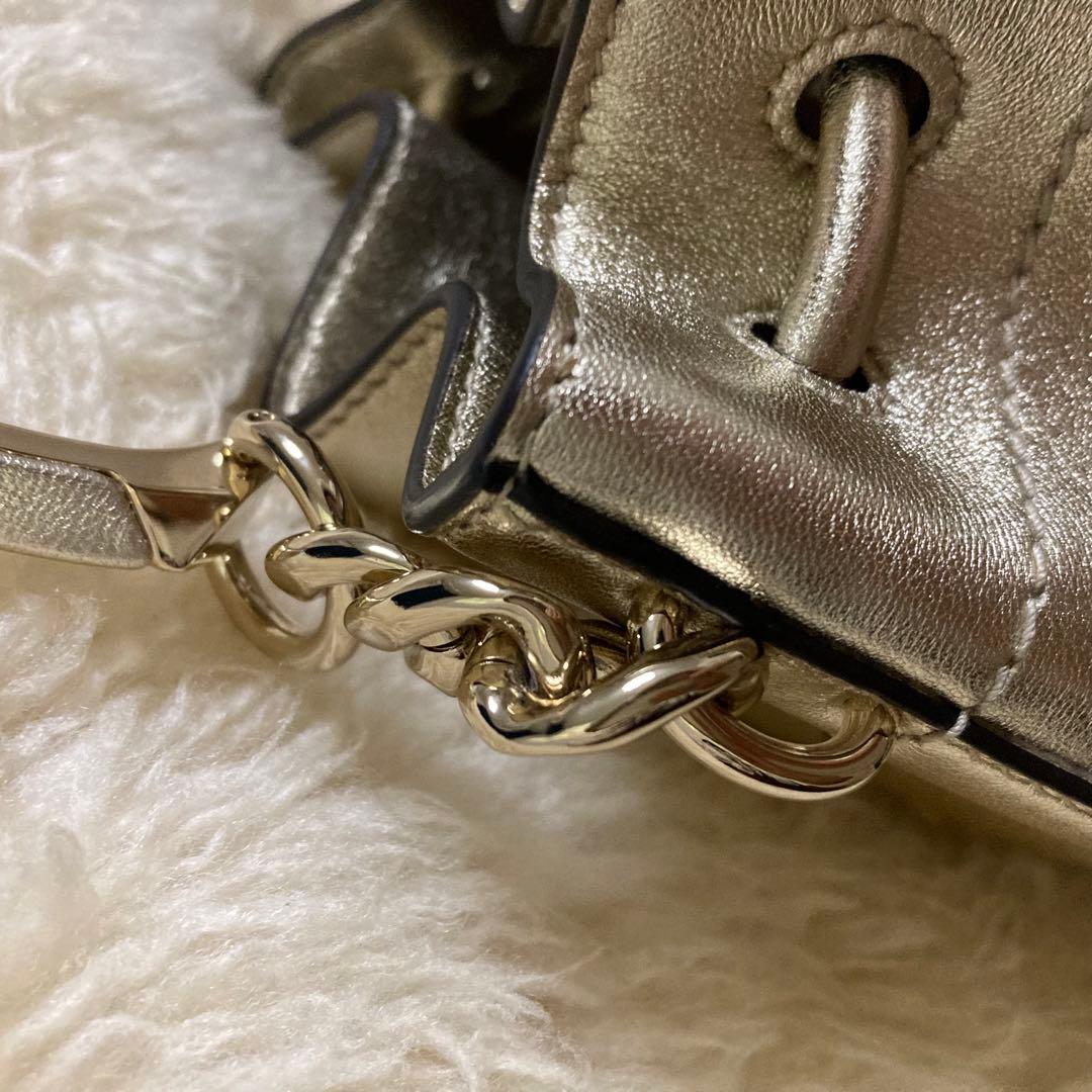 ゲリラセール美品✨JIMMY CHOO ジミーチュウ ボンボン ショルダーバッグ