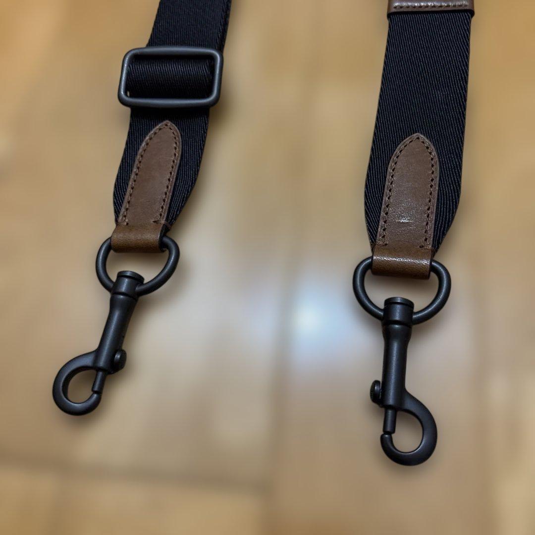 COACH 57773 黒茶　メトロポリタン　ビジネストートバッグ　ペブルレザー