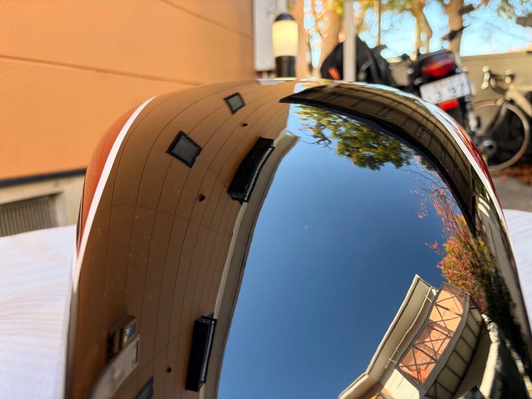 w400 W650 w800タンク　W3 ペイント　スムージング済