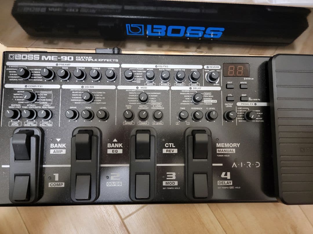 boss me90+BT DUAL+電源アダプター