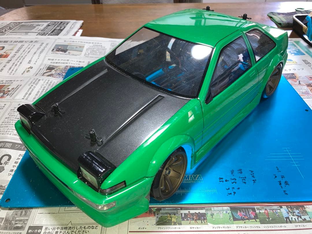 タミヤ TA05-VDFシャーシ ボディ+パーツ付