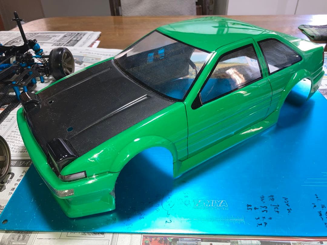 タミヤ TA05-VDFシャーシ ボディ+パーツ付